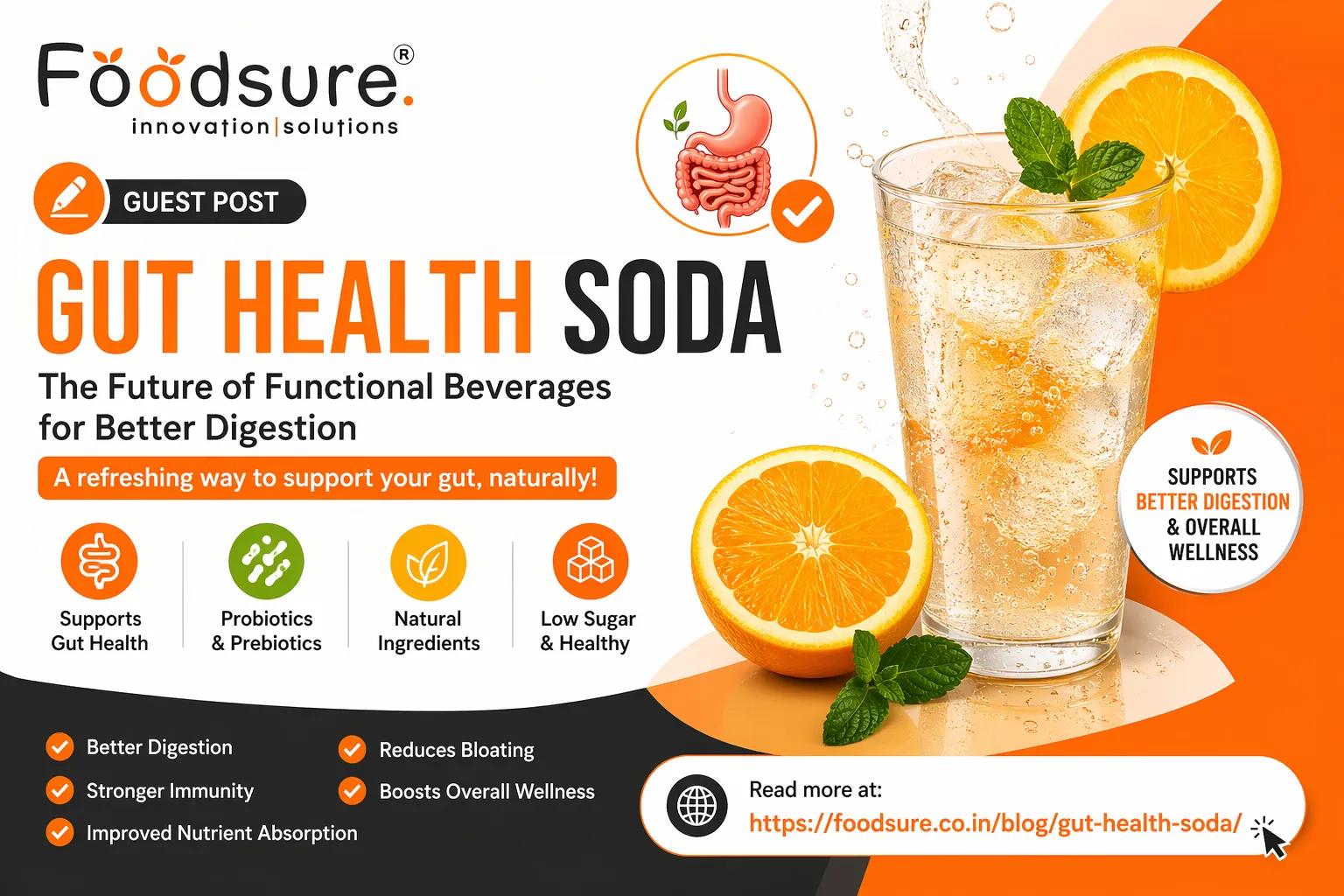 Gut Health Soda: The Future of Functional Beverages for Better Digestion